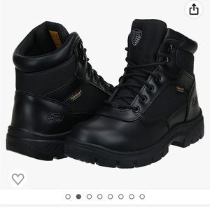 NEW Skechers padded collar waterproof tactical boot
